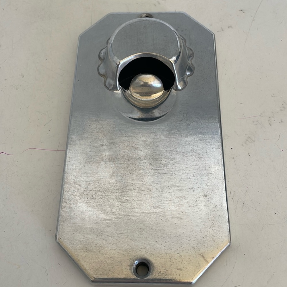 Magnetic Silver/Stainless Steel Look Bottle Opener Fridge Or Wall Mounted